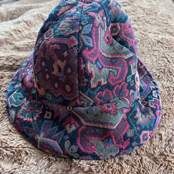 Vintage Floral Bucket Hat